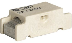 SMD-Fuse 11 x 4.6 mm, 1.25 A, T, 125 V (DC), 250 V (AC), 50 A breaking capacity, 3403.0117.11