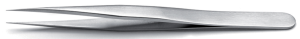 Precision tweezers, uninsulated, antimagnetic, High strength alloy, 120 mm, 3.NC.0
