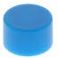 Cap, round, (H) 10.75 mm, blue, for pushbutton switch, 0862.8104