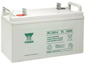 NPL200-6 Yuasa Lead-Acid Batteries, Lithium-Ion Batteries