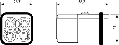 3103520000 Weidmüller Contact Inserts Image 2