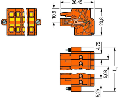 231-2306/107-000 WAGO PCB Connection Systems Image 2