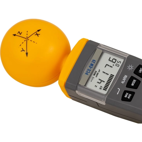 PCE-EM 29 PCE Instruments Luxmeter, Sound Level Meter, Magnetic Field Tester Image 2