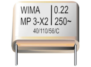MP film capacitor, 47 nF, ±20 %, 275 V (AC), MP, 15 mm, MPX21W2470FE00MSSD