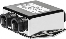 Filter, 50 to 60 Hz, 6 A, 250 VAC, faston plug 6.3 mm, 3-134-833