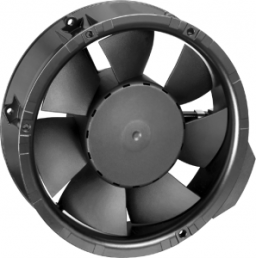 DC axial fan, 24 V, 172 x 172 x 51 mm, 350 m³/h, 50 dB, ball bearing, ebm-papst, 6224 NM
