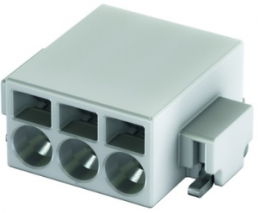 Connector, 3 pole, pitch 2.54 mm, angled, white, 14010313110160