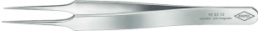 ESD precision tweezers, uninsulated, antimagnetic, stainless steel, 105 mm, 92 22 12