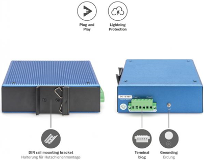 DN-651152 DIGITUS Industrial ethernet switches Image 5