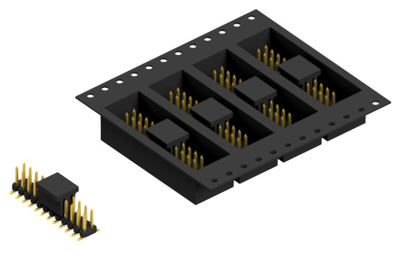 SLY8SMD04524GBTR Fischer Elektronik PCB Connection Systems