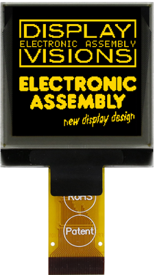EA W128128-XALG DISPLAY VISIONS OLED Displays Image 1