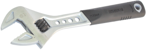 Adjustable wrench, 0-25 mm, 150 mm, 124 g, chromium-vanadium steel, T4365 150