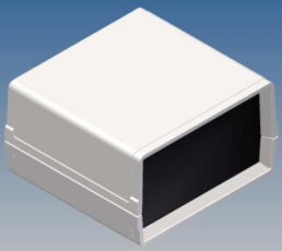 ABS enclosure, (L x W x H) 85 x 80 x 48 mm, white (RAL 9002), IP54, MC12.7