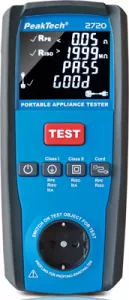 P 2720 PeakTech VDE testers, Installation testers, Insulation testers