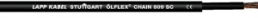 PVC control line ÖLFLEX CHAIN 809 SC 1 G 6 mm², AWG 10, black