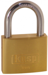 Padlock, keyed alike, level 2, shackle (H) 15 mm, brass, (B) 25 mm, K12025A1