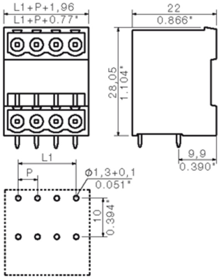 1601980000 Weidmüller PCB Connection Systems Image 3