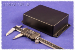 ABS enclosure, (L x W x H) 109 x 81 x 41 mm, black (RAL 9005), IP54, 1591XXSSFLBK