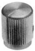 Button, cylindrical, Ø 31.75 mm, (H) 15.88 mm, natural, for rotary switch, 9-1437621-4