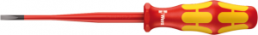 VDE screwdriver, 4 mm, slotted, BL 100 mm, L 181 mm, 05006441001