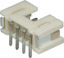 Pin header, 3 pole, pitch 2 mm, straight, ivory, B3B-PH-SM4-TB (LF)(SN)