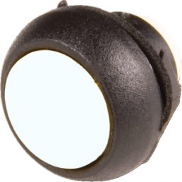 Pushbutton, 1 pole, black, unlit , 0.4 A/32 V, mounting Ø 13.6 mm, IP67, IBR3SAD7/100