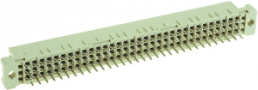 Female connector, type C, 32 pole, a-b-c, pitch 2.54 mm, solder pin, straight, 09032322845