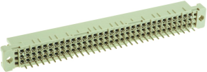 Female connector, type C, 96 pole, a-b-c, pitch 2.54 mm, solder pin, straight, 09032962845