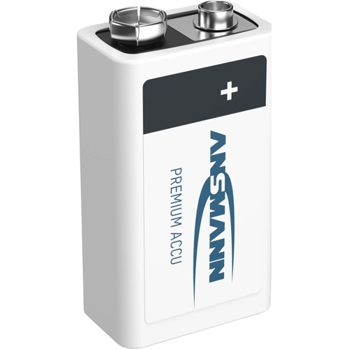 B002MDR94S Ansmann Round Cell Batteries, 9V Block Batteries Image 2