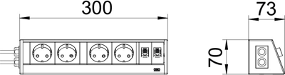 6116918 OBO Bettermann Power Outlet Strips and Cable Drums Image 3