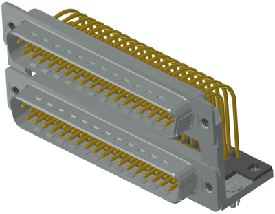 163A19519X CONEC D-Sub Connectors Image 1