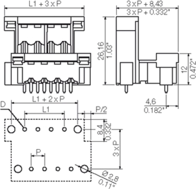 1506050000 Weidmüller PCB Connection Systems Image 3