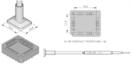 Desoldering tip, (W) 11.9 mm, JBC-C245248