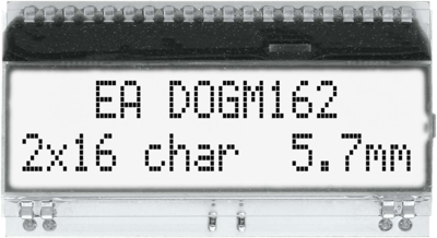 EA DOGM162W-A DISPLAY VISIONS LED-Modules
