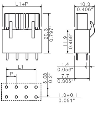 1630760000 Weidmüller PCB Connection Systems Image 3