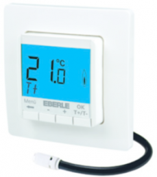 Room temperature controller, 230 VAC, 5 to 30 °C, white, 527817355100