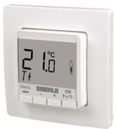 Room temperature controller, 230 VAC, 5 to 30 °C, white, 527815455100