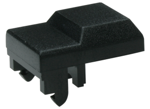 Button narrow, black, for tactile switches DIGITAST