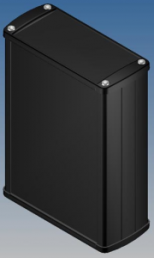 Aluminum Profile enclosure, (L x W x H) 145 x 105.9 x 45.8 mm, black (RAL 9004), IP65, TEKAM 32L.9