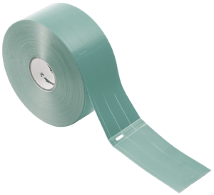 Polypropylene Label, (L x W) 103.8 x 17.3 mm, turquoise, Roll with 1000 pcs