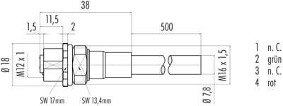 70 4434 246 04 binder Sensor-Actuator Cables Image 2