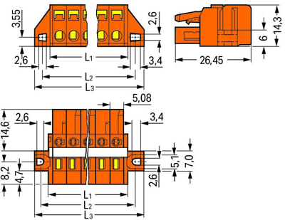 231-308/027-000 WAGO PCB Connection Systems Image 2