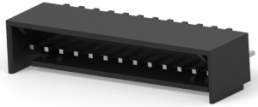 Pin header, 13 pole, pitch 2.54 mm, straight, black, 3-644861-3