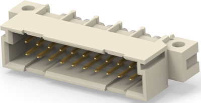 384275-E ERNI DIN PCB Connectors Image 1