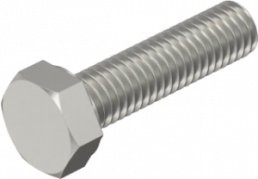 Hexagon head screw, external hexagon, M10, Ø 10 mm, 45 mm, stainless steel, DIN 933