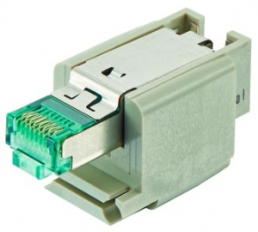 Pin contact insert, 3A, 2 pole, equipped, IDC connection, 09120033016