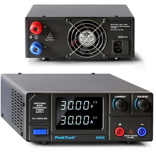P 6166 PeakTech Bench Power Supplies and Loads Image 2