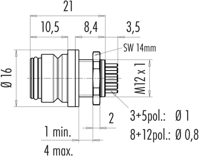 99 9136 490 12 binder Other Circular Connectors Image 2