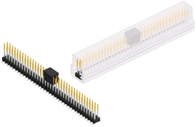 SL11SMD10472SBSM Fischer Elektronik PCB Connection Systems