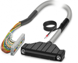 Connecting line, 20 m, IDC/FLK socket connector angled to IDC/FLK socket connector straight, 0.129 mm², AWG 26, 2314820